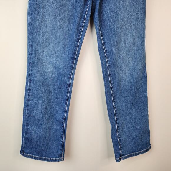 Good American Good Legs Straight Jeans Blue 007 Stretch Denim 6/28 - Picture 4 of 9